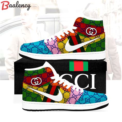 gucci print nikes|gucci shoes men.